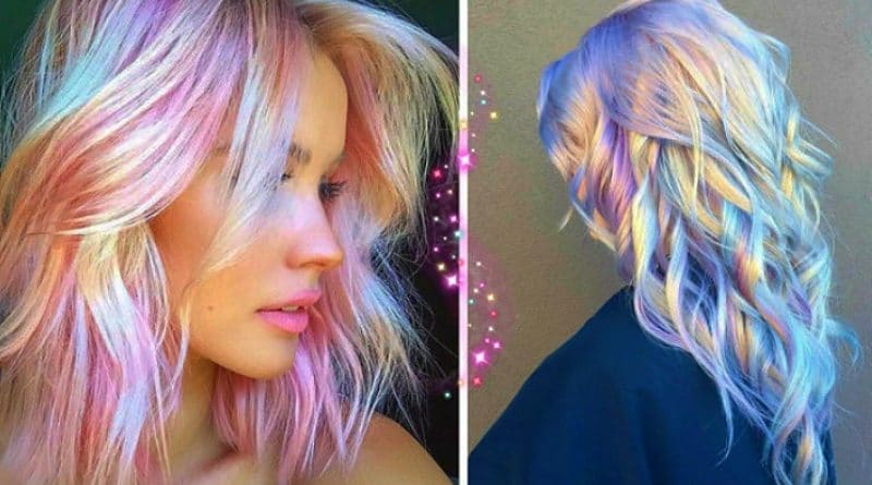 Holographic Hair Is The The Hottest (and most magical) Hair Trend Of 2021