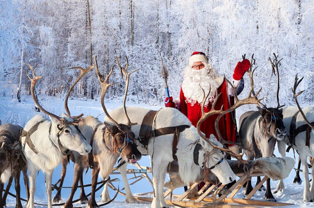 What are the names of Santa's reindeer?